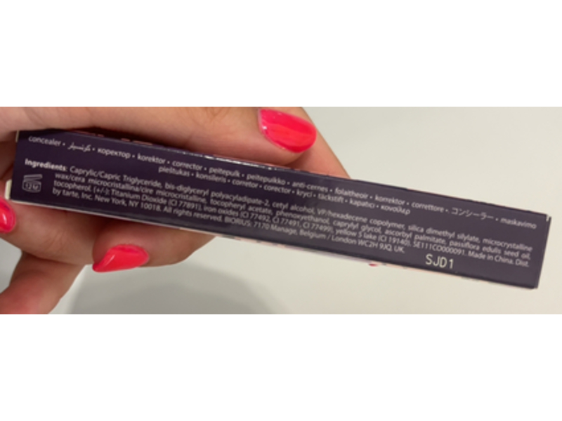 Tarte Creaseless Concealer, 34H Medium Honey, 0.225 oz/6.4 g