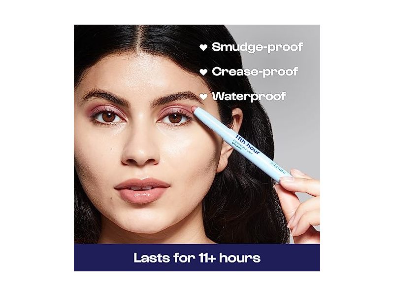 Alleyoop 11th Hour Cream Eyeshadow Sticks Bundle, Baby Pearl (Shimmer) & Gotta Guava (Shimmer)