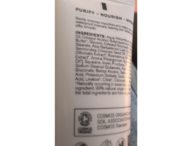 Green People Hydrating Gentle Cleanse & Make-Up Remover, Squalane & Calendula, 10 mL