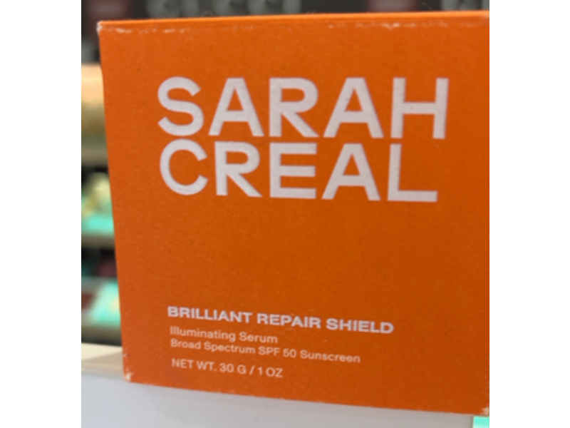 Sarah Creal Brilliant Repair Shield llluminating Serum, SPF 50, 1 oz/30 g