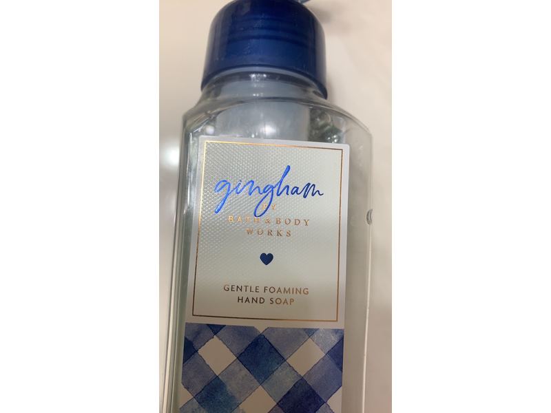 Bath & Body Works Gingham Gentle Foaming Hand Soap, 8.75 fl oz/259 mL