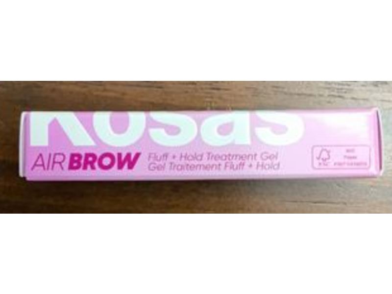 Kosas Air Brow Fluff + Hold Treatment Gel, Soft Brown, 0.12 oz/3.7 g