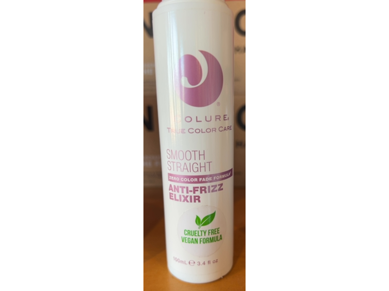 Colure Smooth Straight Anti-Frizz Elixir, 3.4 fl oz/100 mL