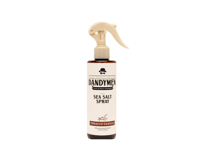 Dandymen Textured Matte Finish Sea Salt Spray , Tobacco Vanilla, 8.45 fl oz/250 mL
