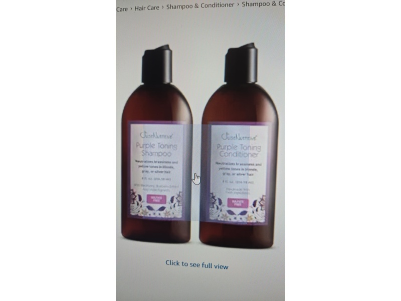 Just Nutritive Purple Shampoo, 8 fl oz/1236.58 mL