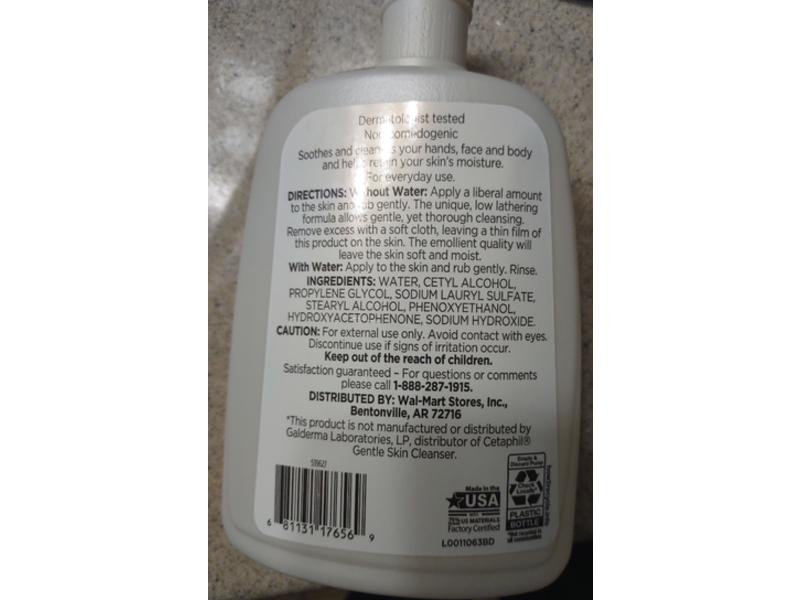 Equate Beauty Gentle Skin Cleanser, 16 fl oz/473 mL, Pack Of 2