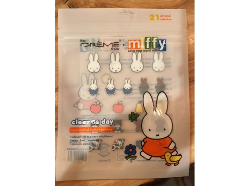 The Creme Shop Clear As Day Patches, Miffy, 21 Count