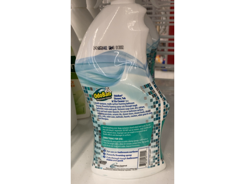 OdoBan Shower, Tub & Tile Cleaner, 32 fl oz/946 mL