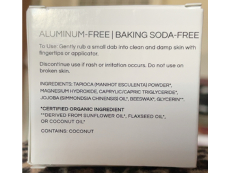 Little Seed Farm Deodorant Cream, 2.4 oz/68g