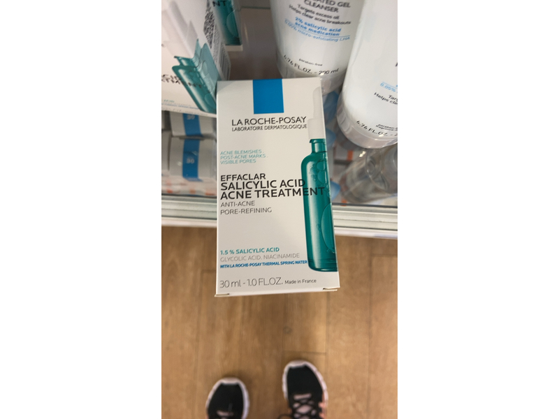 La Roche-Posay Effaclar Acne Treatment, Salicylic Acid, 1 fl oz/30mL