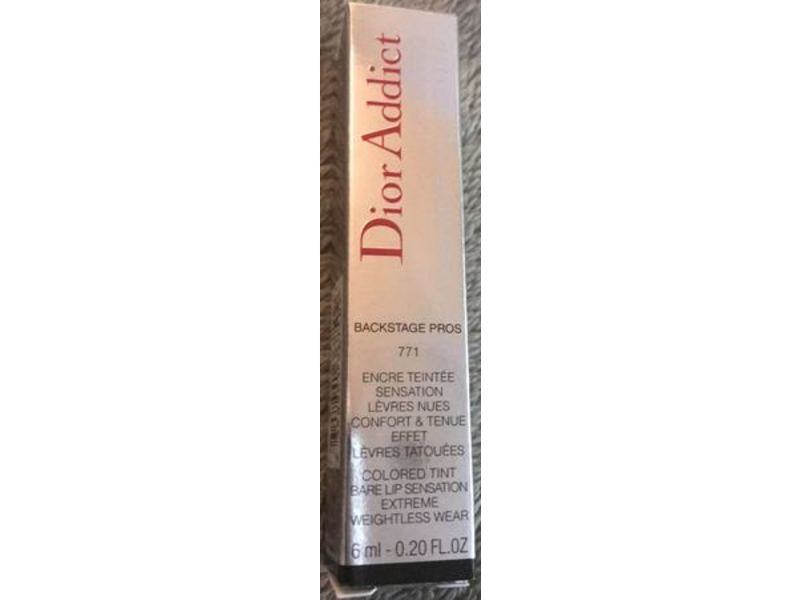 Dior Addict Lip Tattoo, Long-Wear Colored Tint, 771 Natural Berry, 0.20 fl oz/6 ml