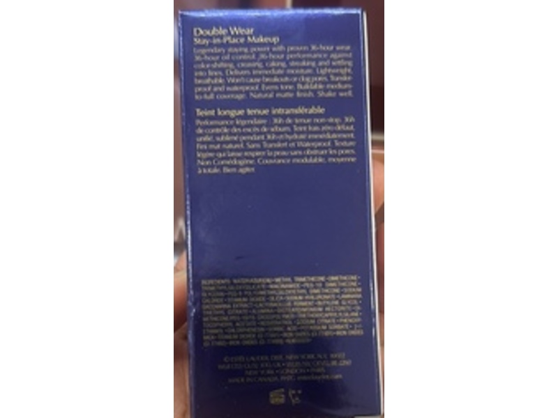 Estee Lauder Double Wear Stay-In-Place Foundation, 6W1 Sandalwood, 1 fl oz/30 mL