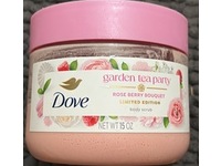 Dove Garden Tea Party Body Scrub, Rose Berry Bouquet, 15 fl oz - thumbnail 2