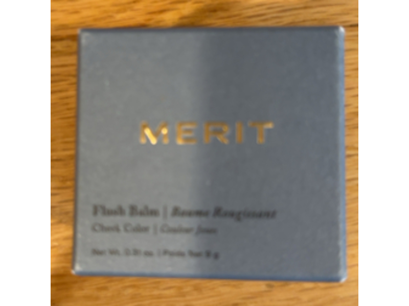 Merit Beauty Flush Balm Cheek Color, Persimmon, 0.31 oz