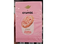 Dove x Crumbl Beauty Bar, Strawberry Crumb Cake, 3.75 oz, 4 Count - thumbnail 2