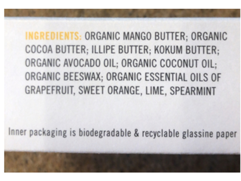 Chagrin Valley Soap & Salve Co Shower Lotion Bar, Citrus Blossom