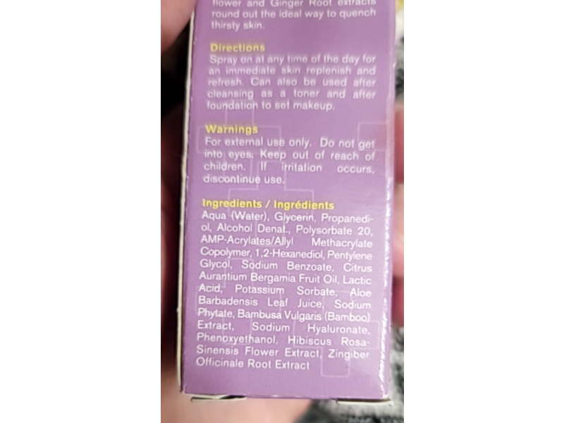 Derma Doctor Quench & Set Essence Spray, Lucky Bamboo, 1.01 fl oz/30 mL