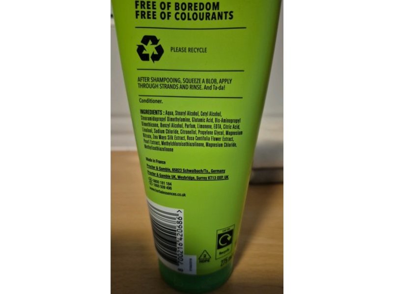 Herbal Essences Dazzling Shine Conditioner, Lime Essence & Citrus Scent, 275 mL