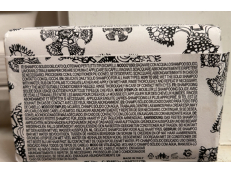 Davines DEDE Shampoo Bar, 3.53 oz/100 g.