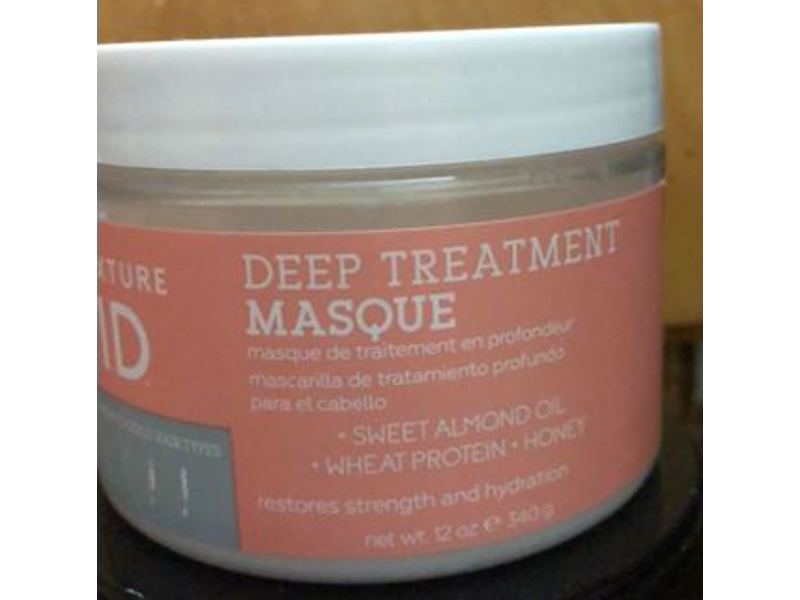 Texture ID Deep Treatment Masque, Sweet Almond Oil + Wheat Protein & Honey, 12 oz/340 g