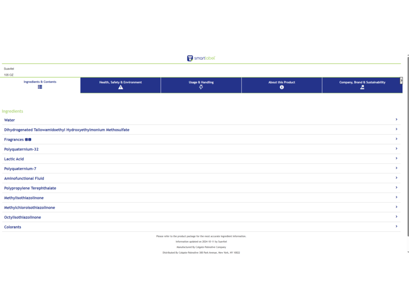Suavitel Complete Field Flowers Liquid Fabric Softener, 158 fl oz/4.67 L