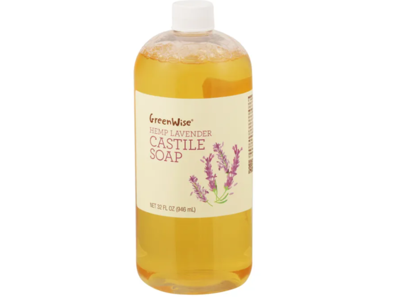 GreenWise Castile Soap, Hemp Lavender, 32 fl oz/946 mL