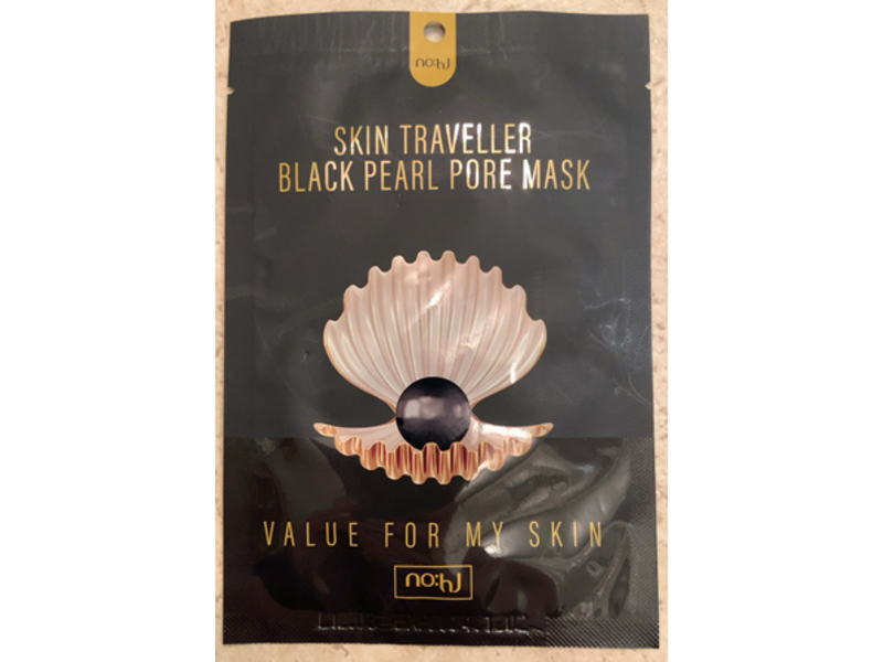 No:hj Skin Traveller Pore Mask, Black Pearl, 28 g