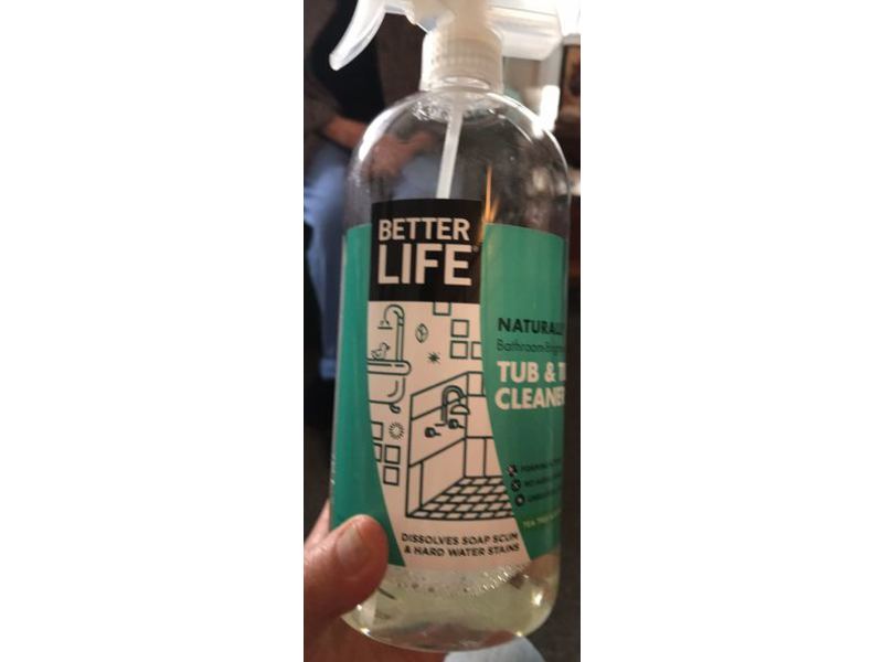 Better Life Natural Tub and Tile Cleaner, Tea Tree & Eucalyptus, 32 fl oz/946 mL
