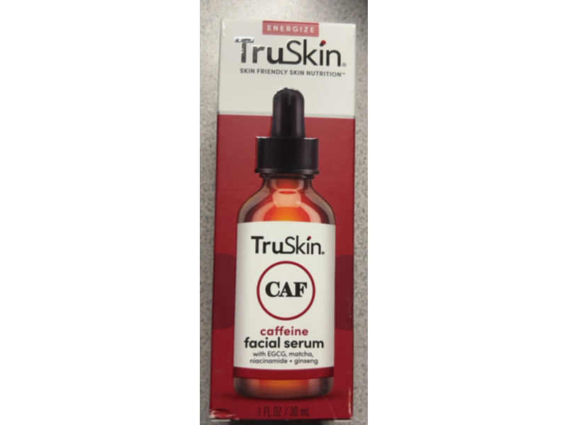 Truskin Facial Serum, Caffeine, 1 fl oz/30 mL
