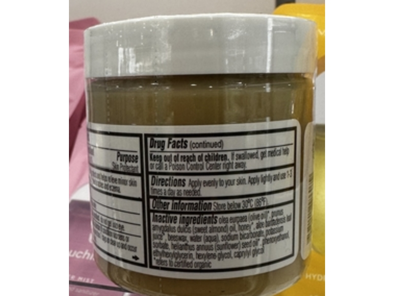 Eczema Honey Skin Soothing Cream, Colloidal Oatmeal, 4 oz/113 g