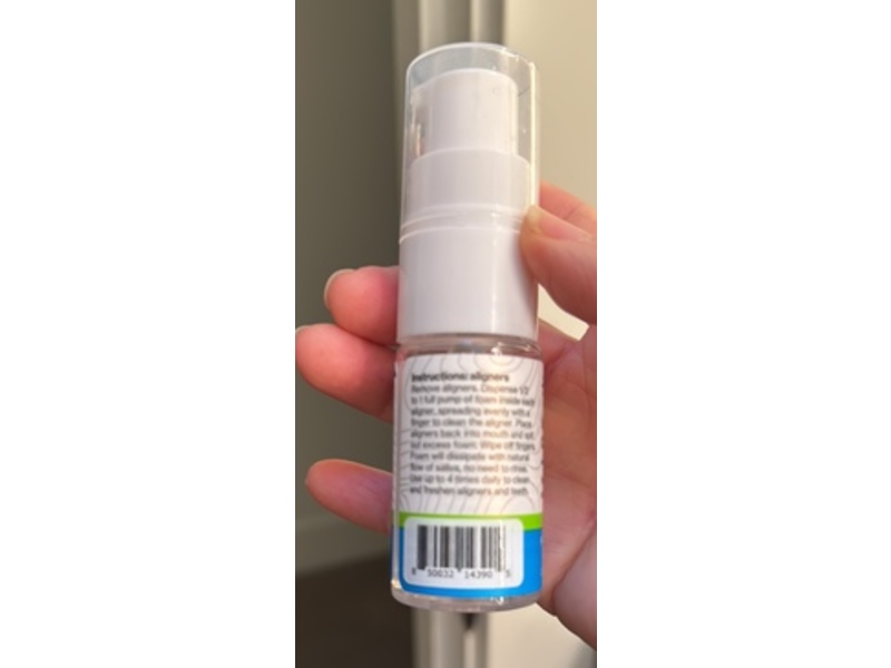 Invisalign Aligner Cleaning Foam, Fresh Mint, 0.67 fl oz/20 mL