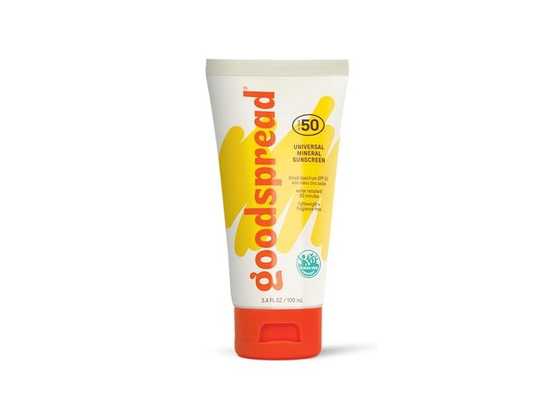 Goodspread Universal Mineral Sunscreen, SPF 50, 3.4 fl oz/100 mL