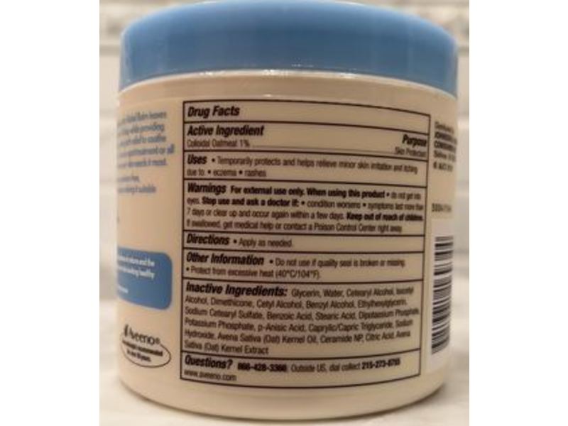 Aveeno Eczema Therapy Itch Relief Balm, Fragrance Free, 11 fl oz