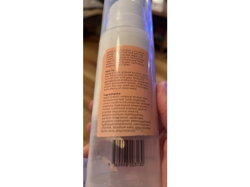 Georgiemane Curl Cream, 6.76 fl oz/200 mL