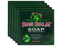 Bag Balm Mega Moisturizing Soap, Rosemary Mint, 3.9 oz, Pack Of 5 - Image 2