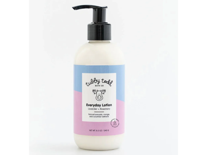 Tubby Todd Bath Co Everyday Lotion, Lavender + Rosemary, 8.5 fl oz/251 mL