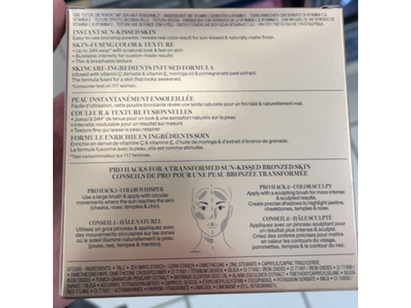 Lancome Teint Idole Ultra Wear Skin Transforming Bronzer, 02 Light, 0.35 oz/10 g