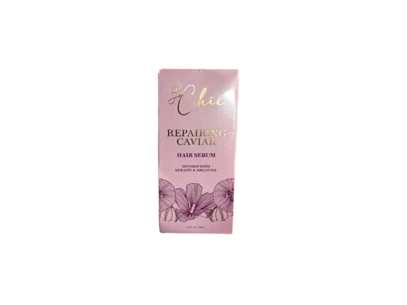 Le Chic Repairing Caviar Hair Serum, Keratin & Argan Oil, 1.69 fl oz/50 mL