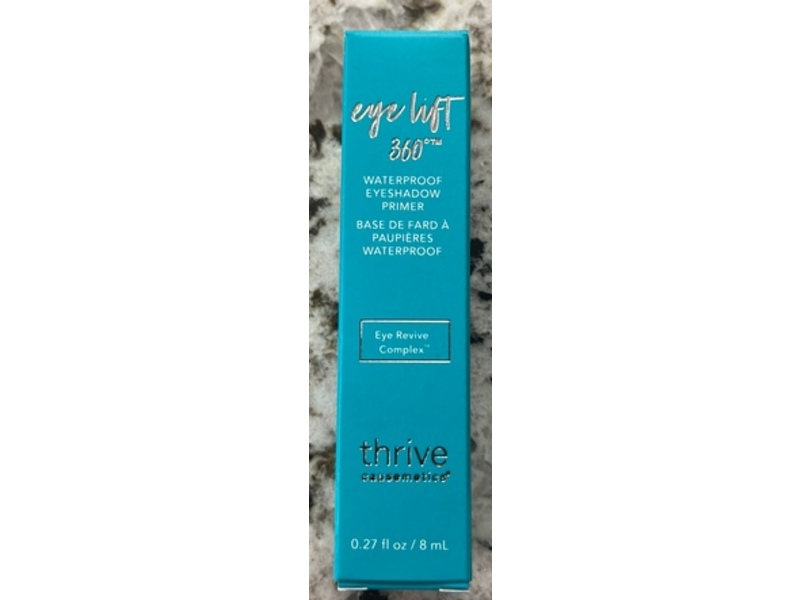 Thrive Causemetics Eye Lift 360 Waterproof Eyeshadow Primer, 0.27 fl oz/8 mL