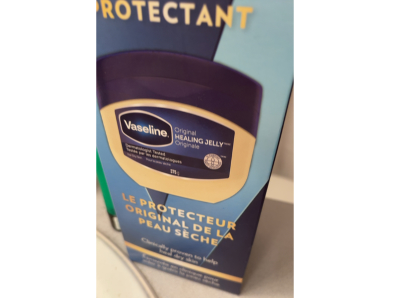 Vaseline Original Healing Jelly, Dry Skin, 375 g