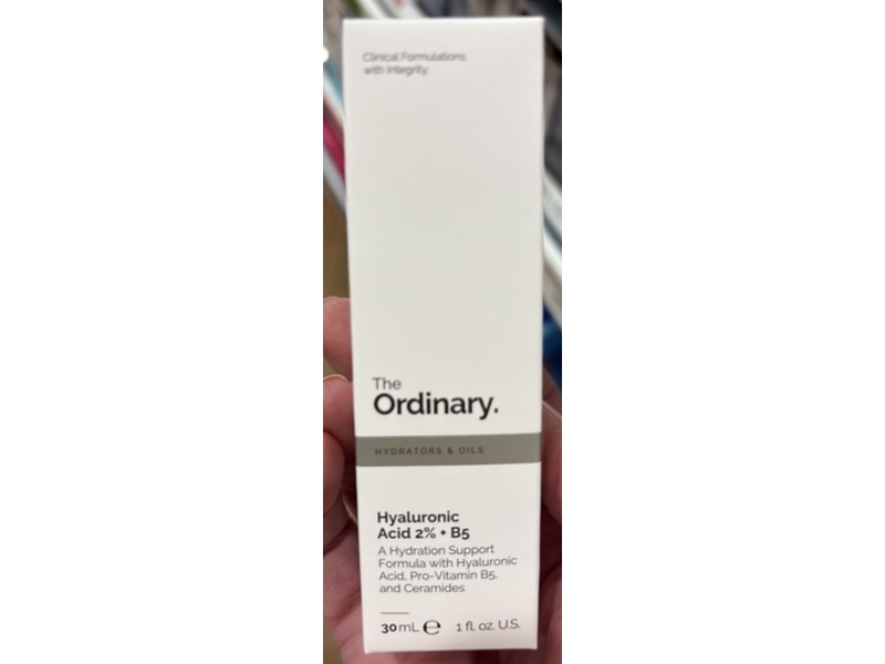The Ordinary Hydrators & Oils Serum, Hyaluronic Acid 2 + B5, 1 fl oz/30 mL