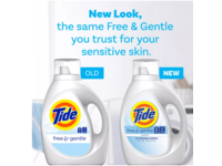Tide Free & Gentle Liquid Laundry Detergent, Unscented, 100 Loads, 146 fl oz/4.31 L - thumbnail 3