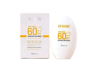Dr. Rashel Anti Aging Moisture Sun Cream, SPF 60++, 2.12 oz/60 g