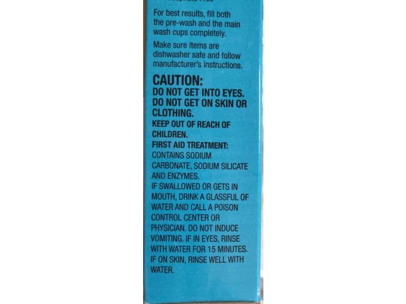 Great Value Automatic Dishwasher Powder, Original Scent, 4.68 lb, 75 oz/2.12 kg