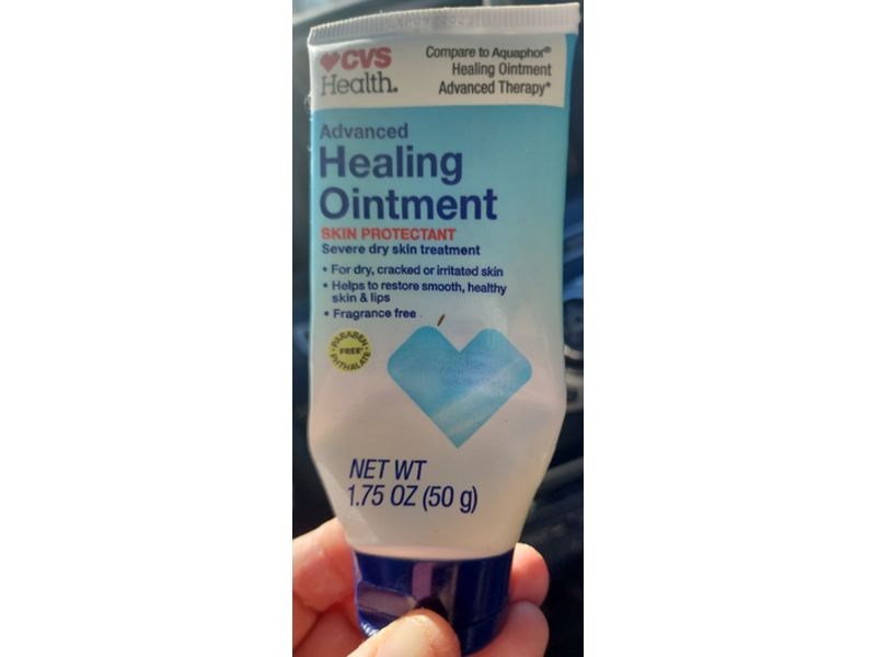 CVS Health Advanced Healing Ointment, Paraben Free, 1.75 oz/50 g