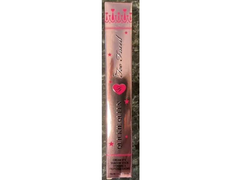 Too Faced Quickie Queen Cream Eye Shadow Stick, Love Stone, 0.05 oz/1.5 g