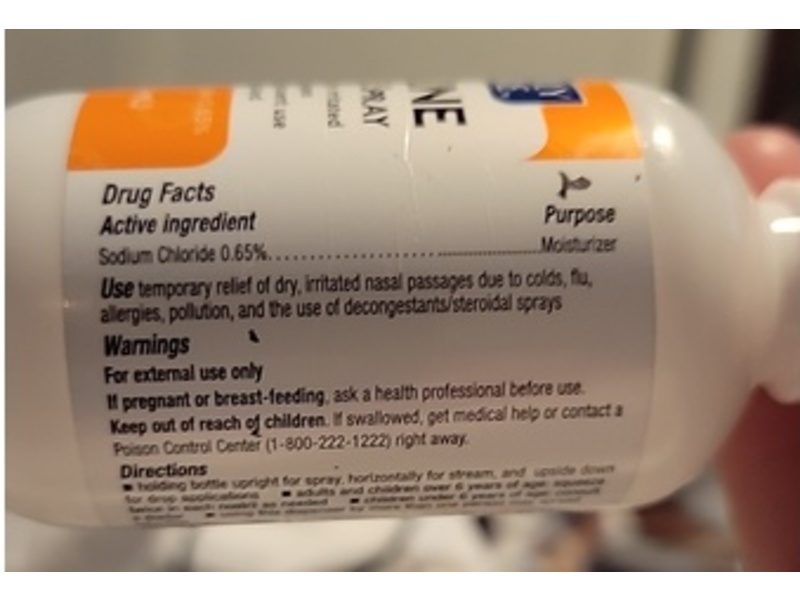 Family Care Saline Nasal Spray, 1.5 fl oz/44 mL