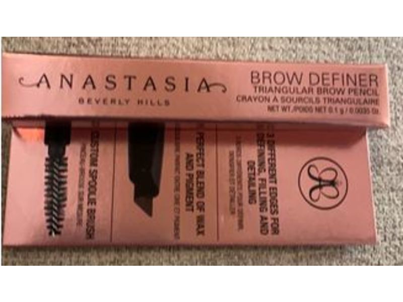 Anastasia Beverly Hills Brow Definer Triangle Brow Pencil, Dark Brown, 0.0035 oz/0.1 g