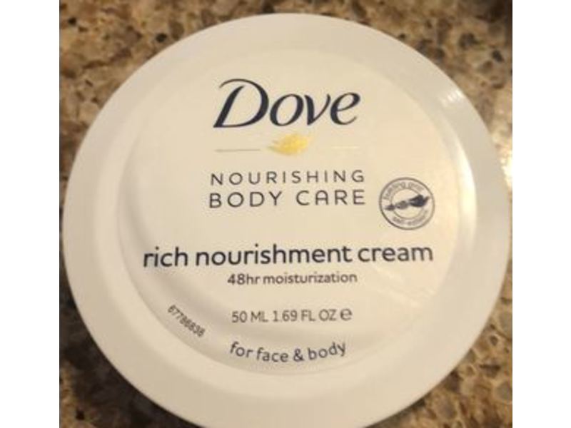 Dove Face & Body Nourishing Body Care, 1.69 fl oz/50 mL