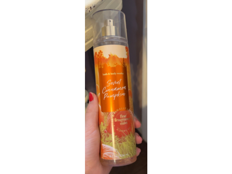 Bath & Body Works Fine Fragrance Mist, Sweet Cinnamon Pumpkin, 8 fl oz/236 mL